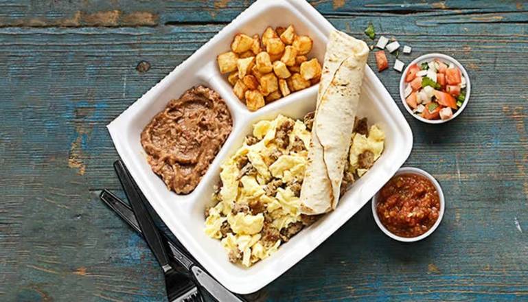 Sausage and Egg Plate
