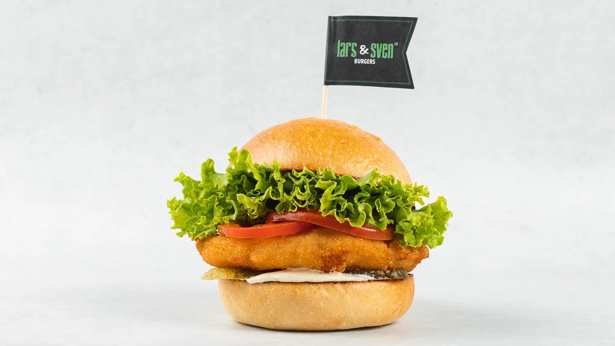 Hrustljavi Piščanček burger