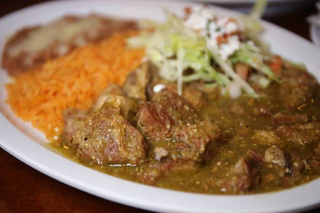 Chile Verde Plate