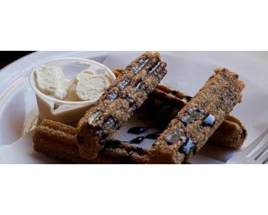 Churros with Ice Cream