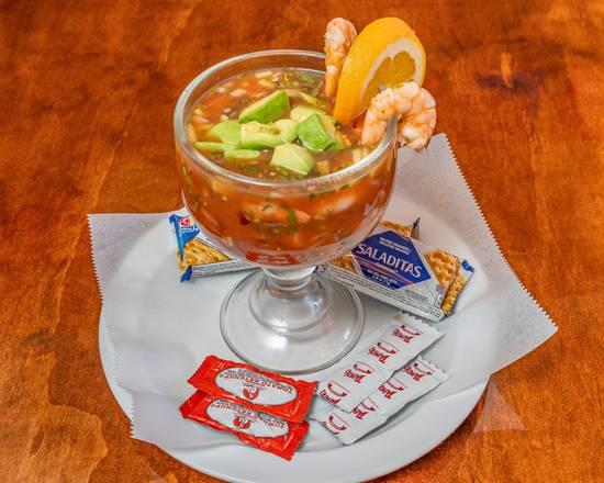 Coctel de Camarón y Pulpo