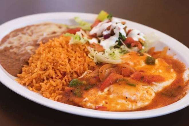 Huevos Rancheros Breakfast Plate