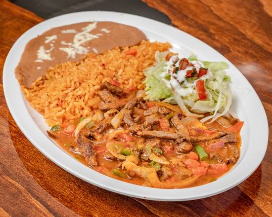 Steak Rancheros Breakfast Plate