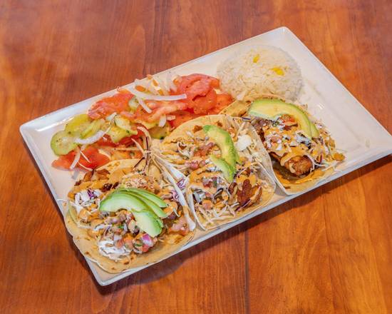 Breaded Fish Fillet Tacos