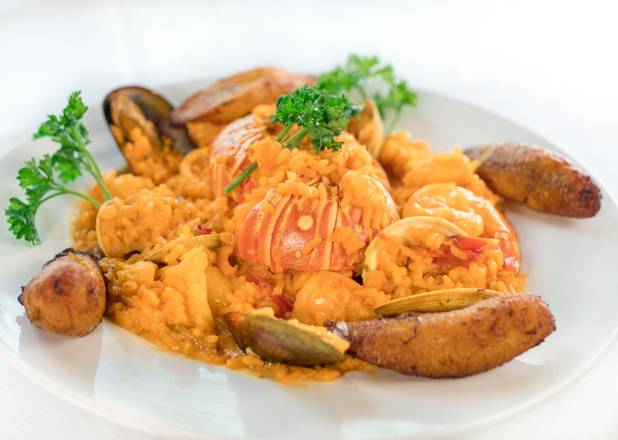 Seafood Paella - Paella de Mariscos