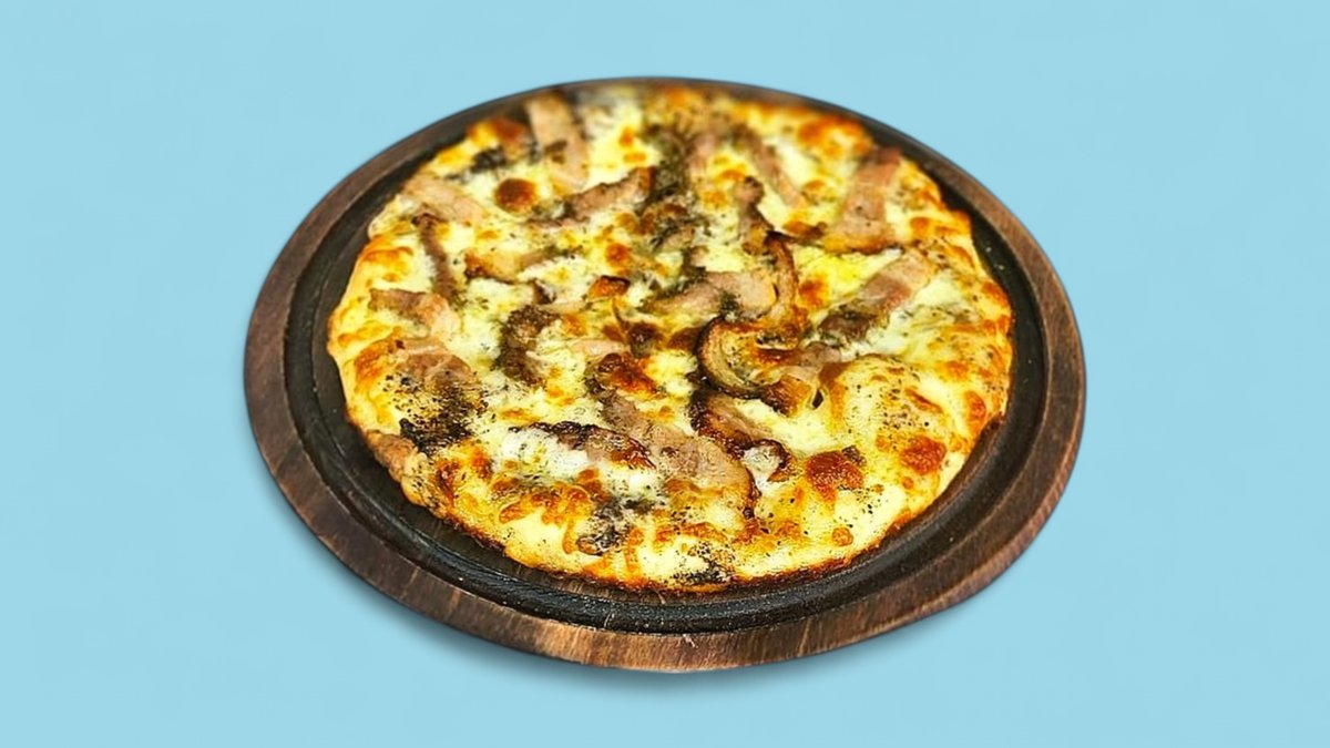 Pizza Tartufo e porchetta