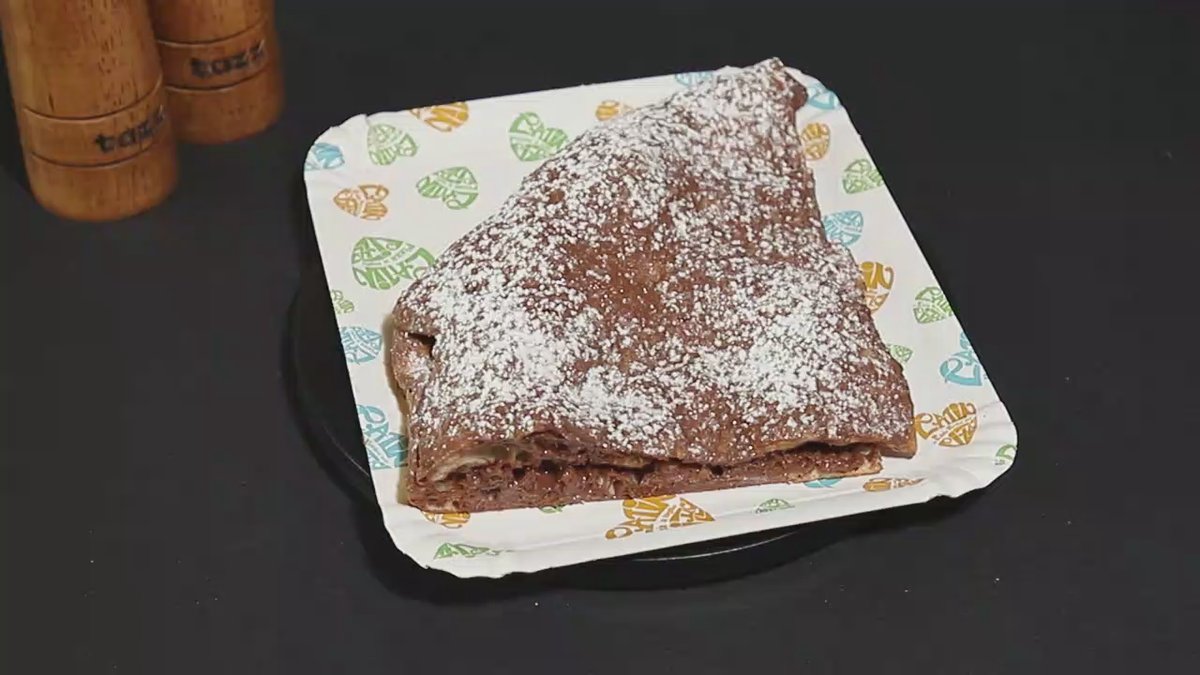 Pizza cu nutella