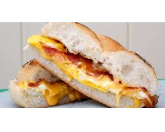Bacon,Egg and cheese sandwich
