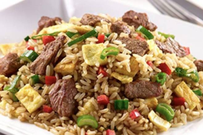 Chaufa of beef