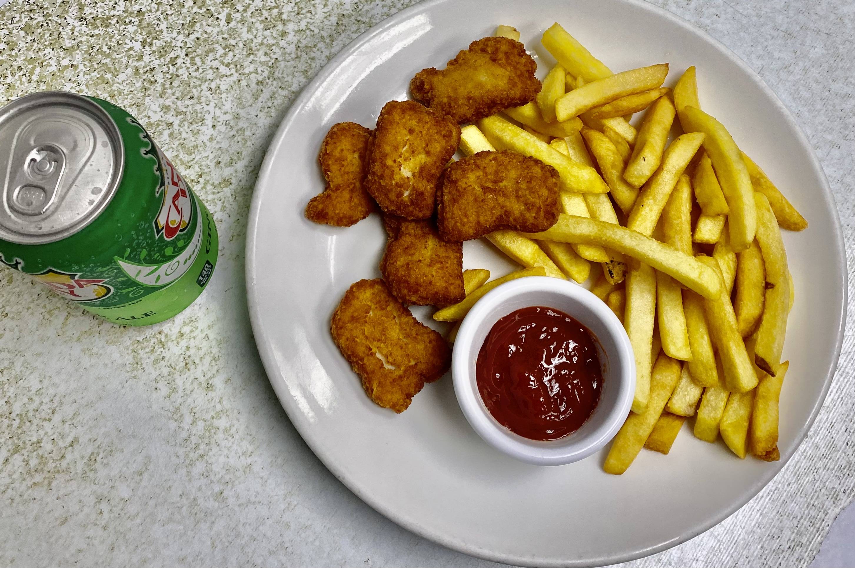 Combo Chicken nuggets/6 pcs