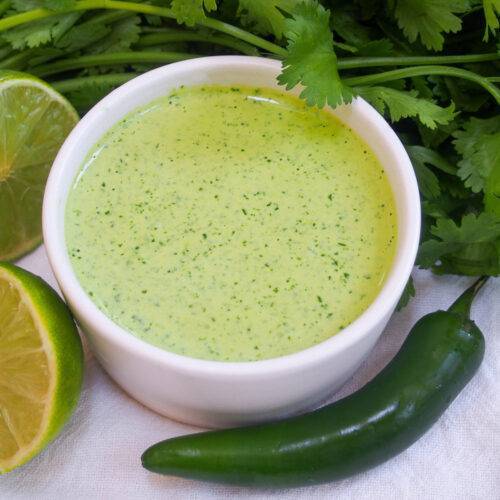 Green hot sauce/ ají verde 1.50 oz.