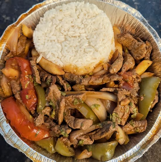 Lomo saltado spicy