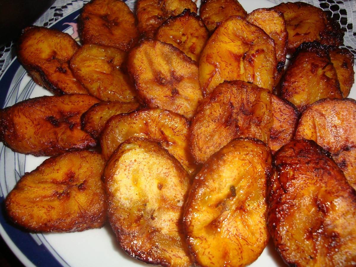 Maduro frito/ large/grande
