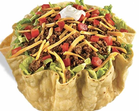 Taco Beef Salad (Hard tacos)