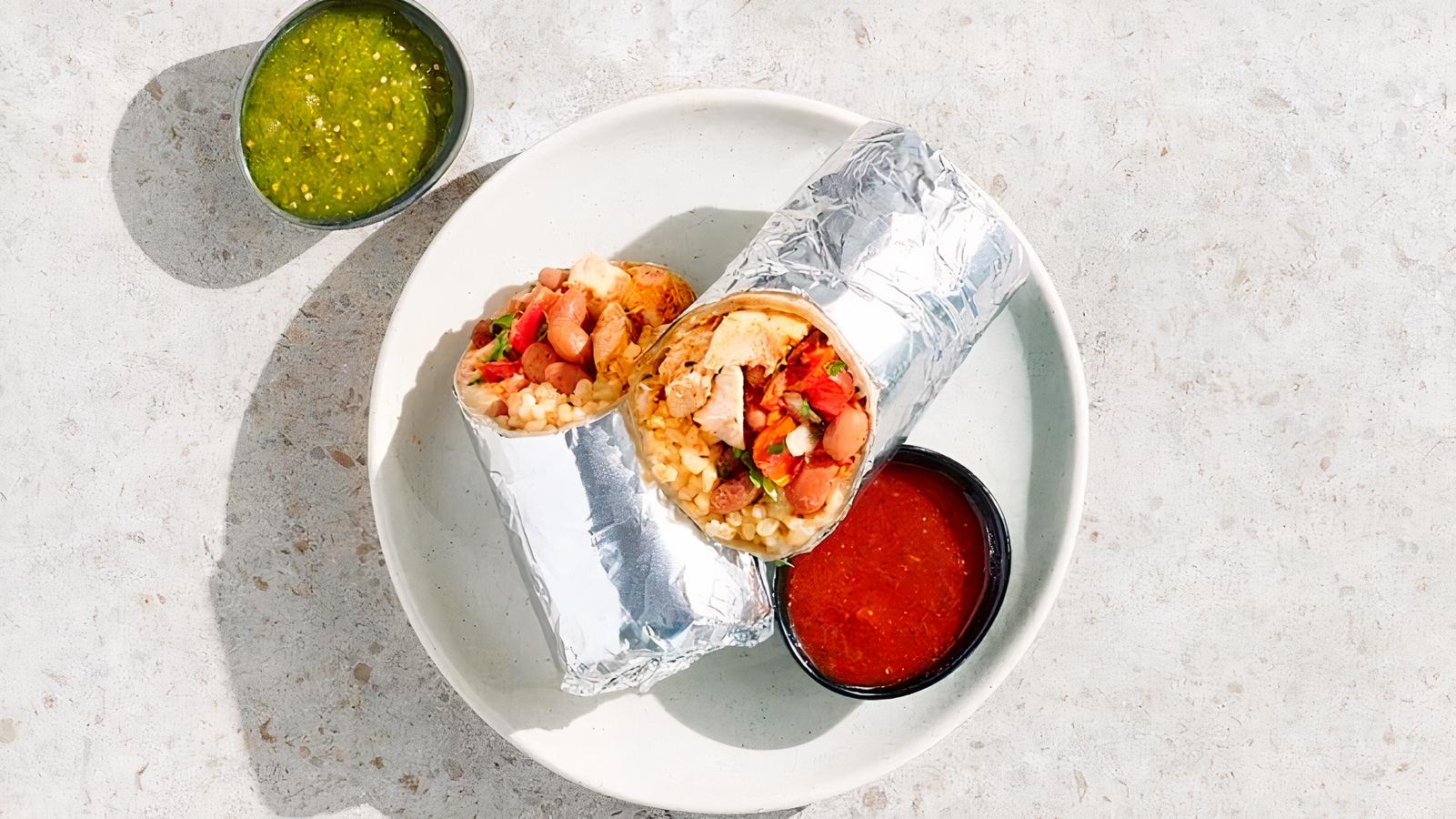 Grilled Chicken Burrito