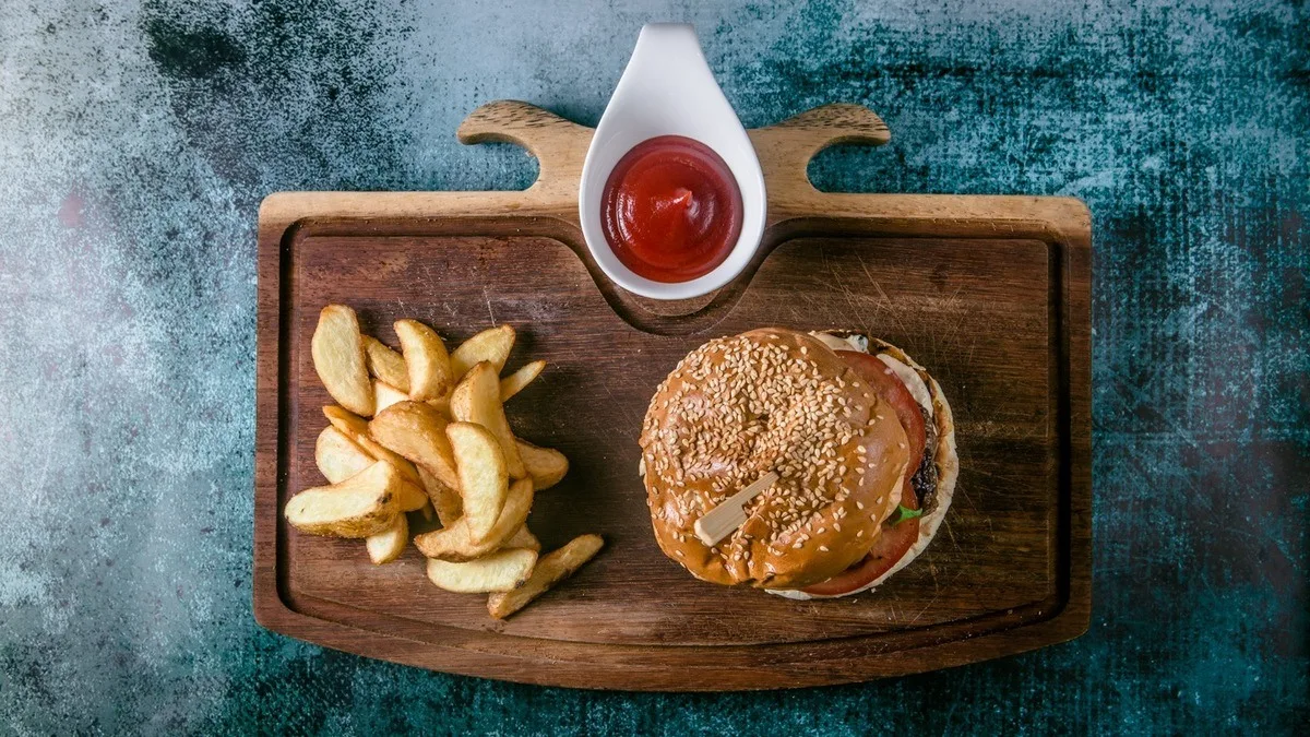 Chicken burger Dubai