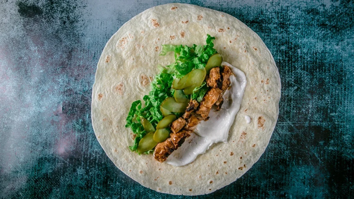 Shish Taouk sendvič