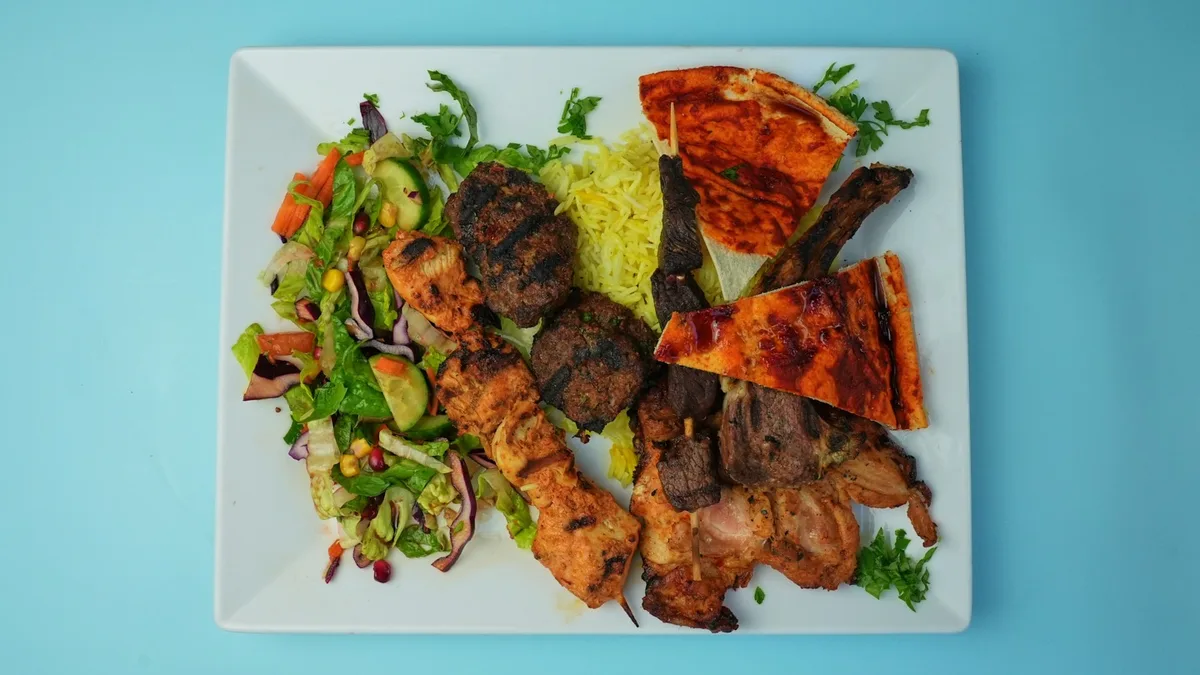 74. Grilled Meat Platter