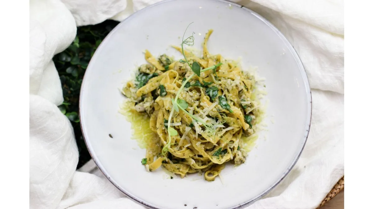 Паста Pollo di Pesto