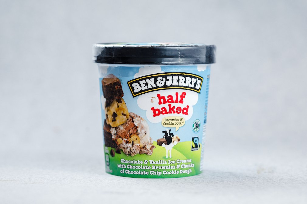 Ben and Jerry's Half Baked 465ml