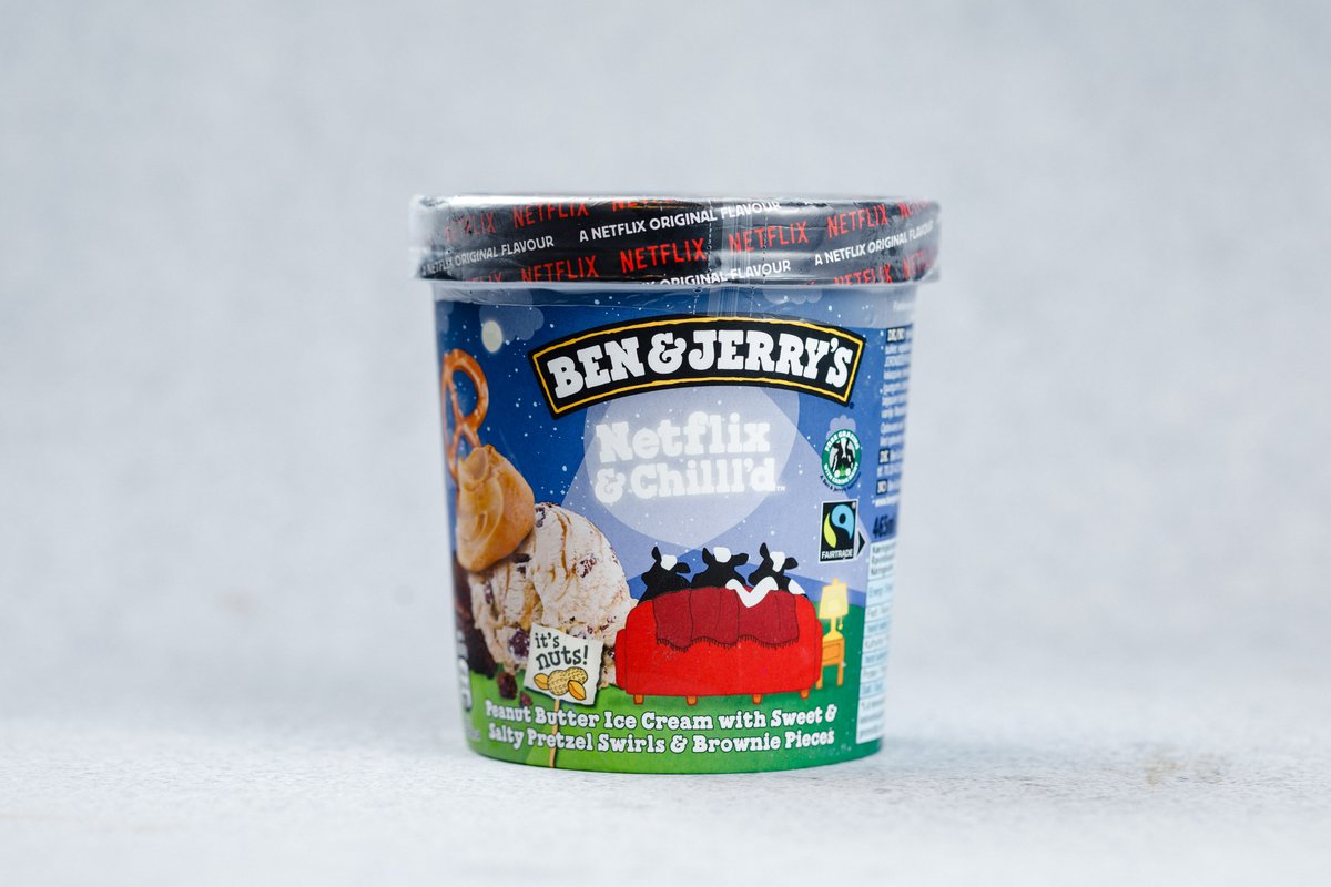 Ben and Jerry's Netflix and Chilll'd 465ml