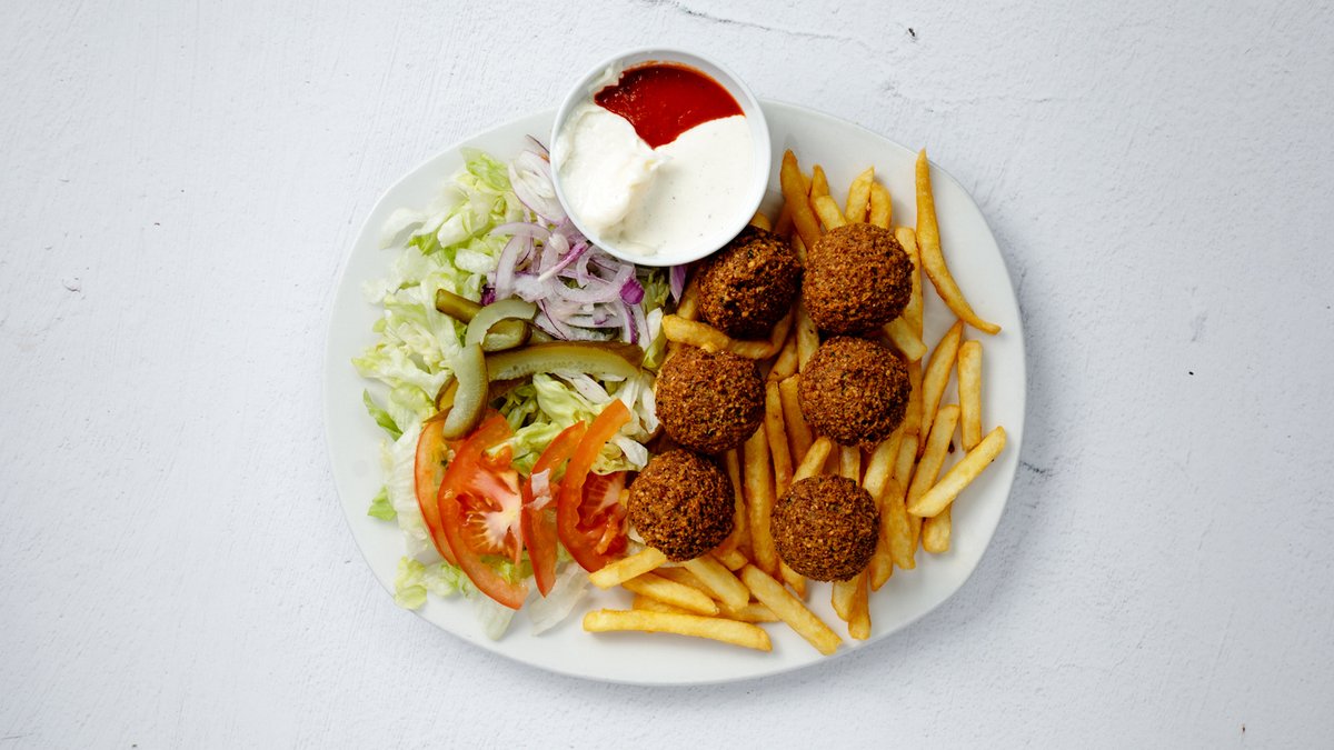 Falafeltallrik