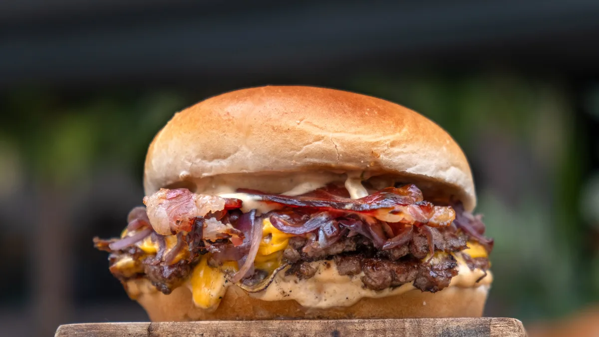 Honey Bacon Double Smash