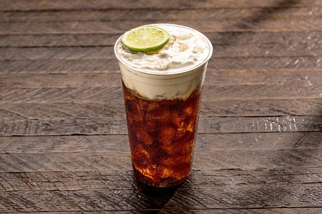 Coca Cola + Coconut Lime Cream Twisted Soda