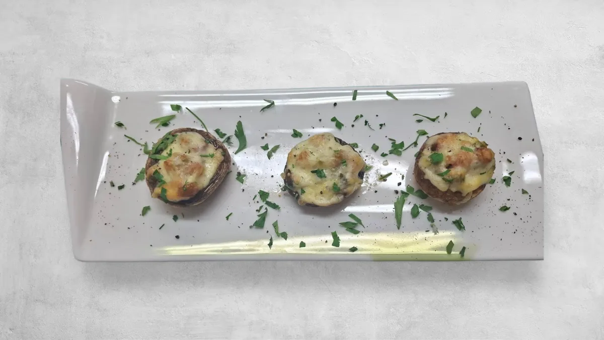 Stuffed Mushrooms/ Champignons Farcis
