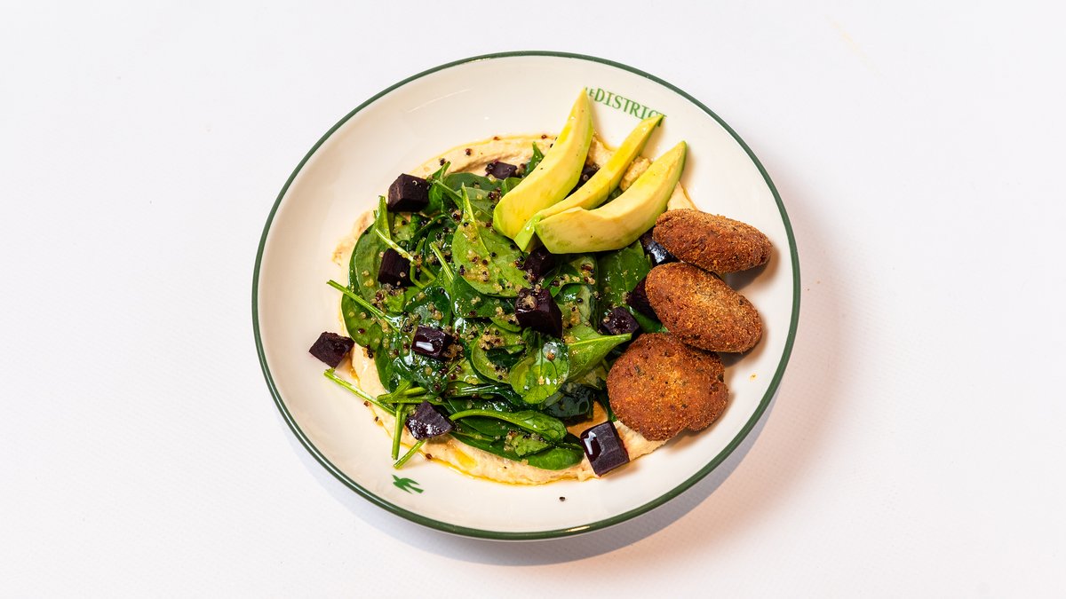 Falafel And Beetroot Bowl