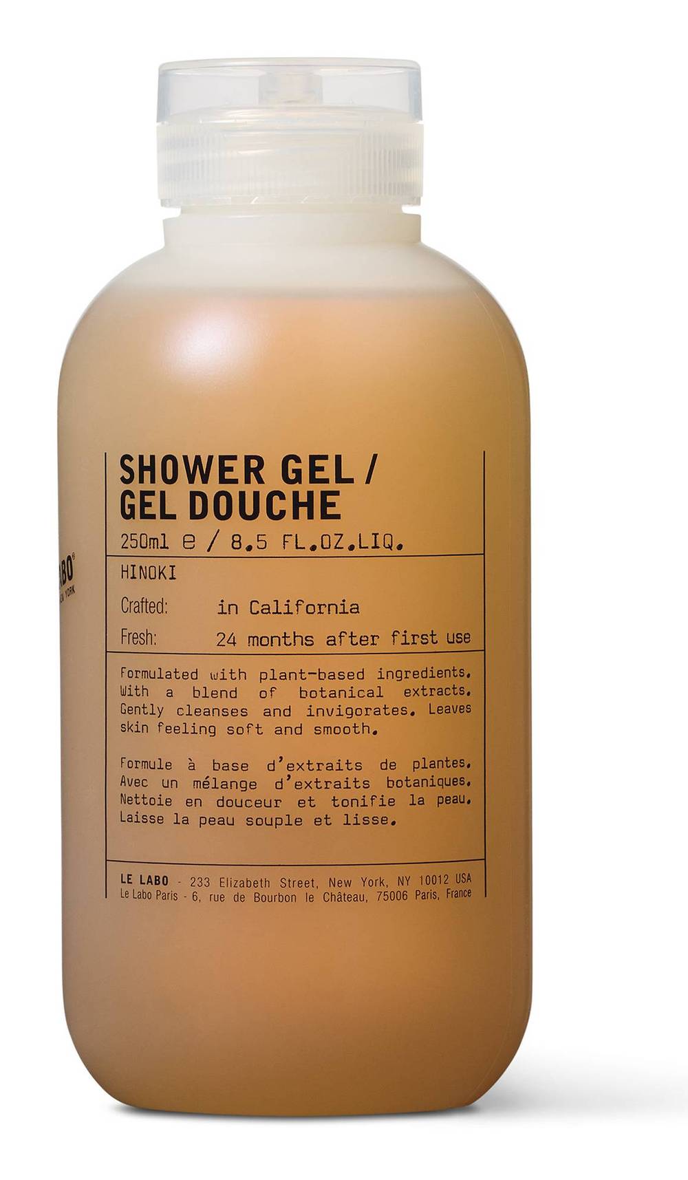 Hinoki Shower Gel 250ml