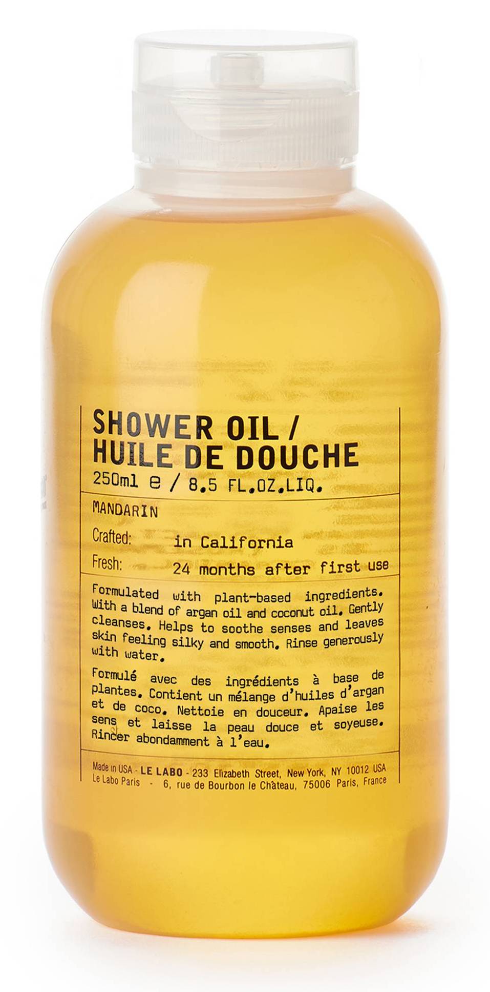 Mandarin Shower Oil 250ml