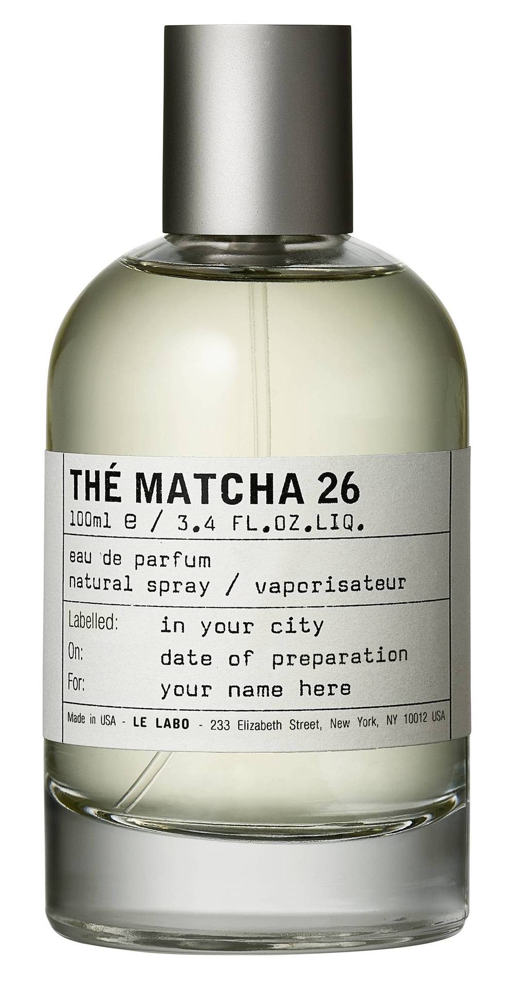 Thé Matcha 26 Eau de Parfum (100ml)