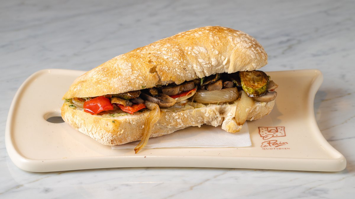 Ciabatta with Vegetables
