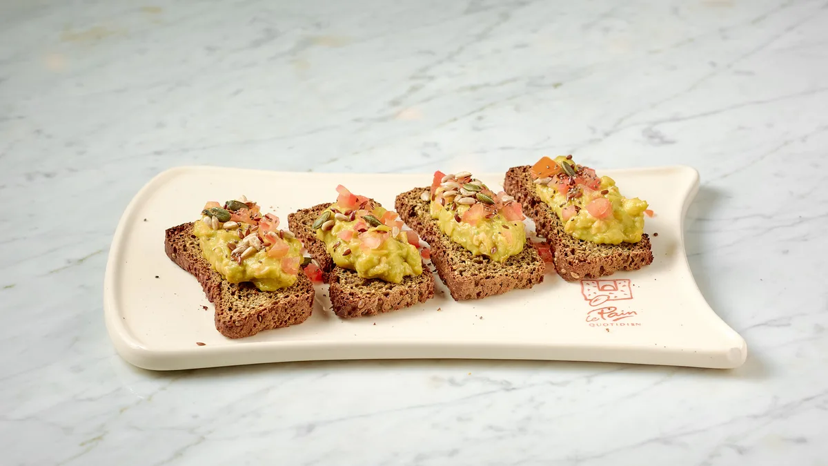 Green Scramble Tartine
