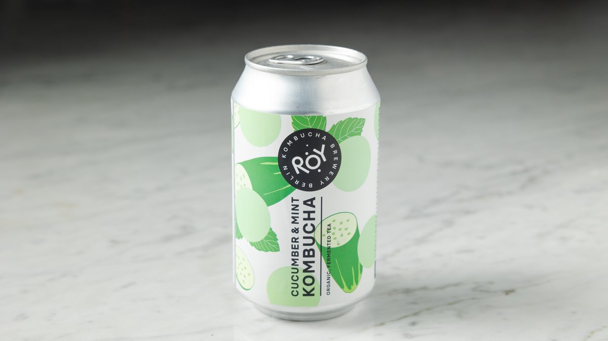 Kombucha Roy Cucumber and Mint 330ml