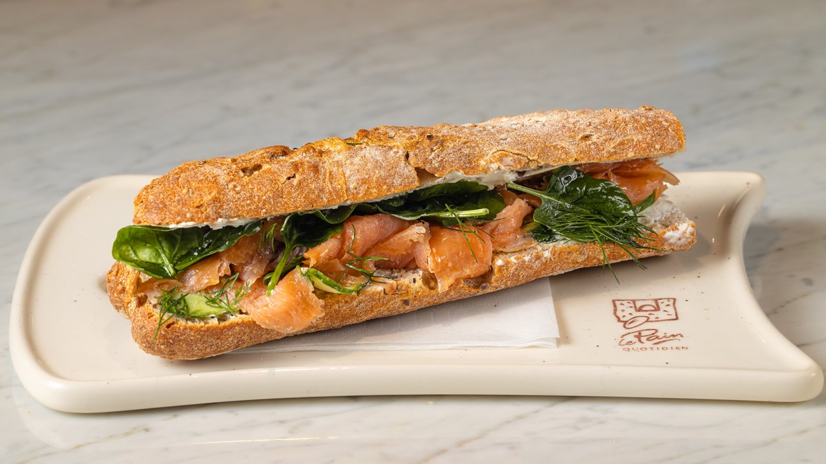 Salmon Baguette
