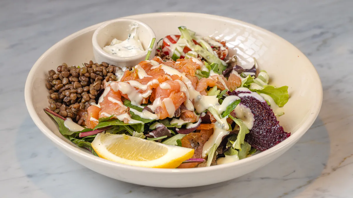Smoked Salmon and Quinoa
