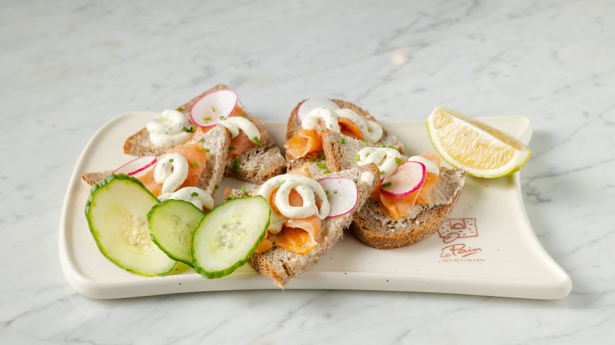 Smoked Salmon Tartine