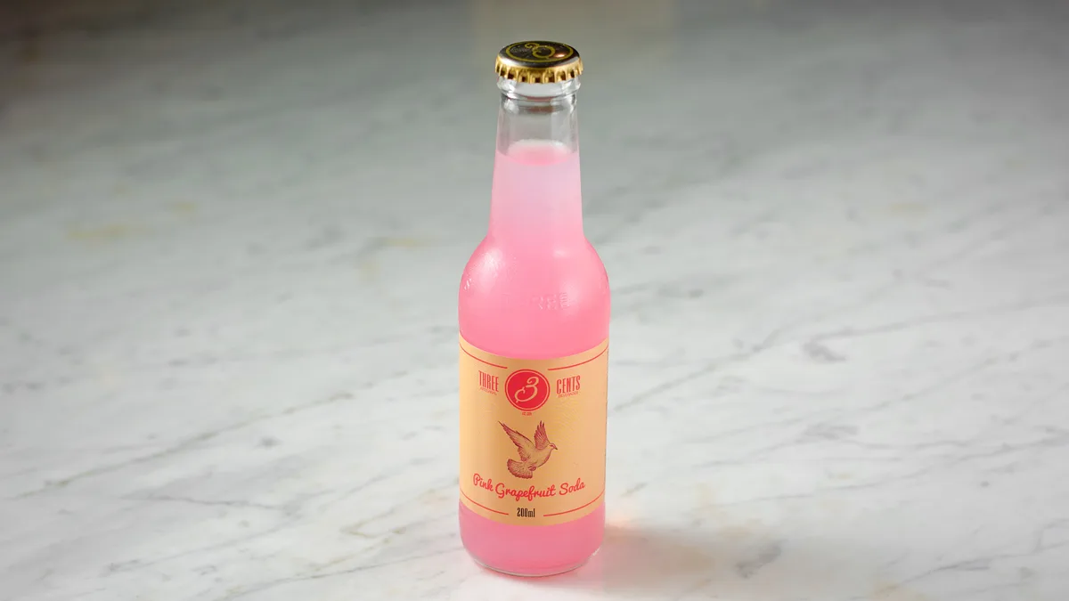 Three Cents Sodas Pink Grapefruit 250ml