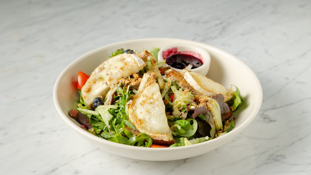 Warm Goat Cheese Salad