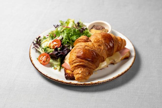 Toasted Paris Ham and Gruyère Croissant