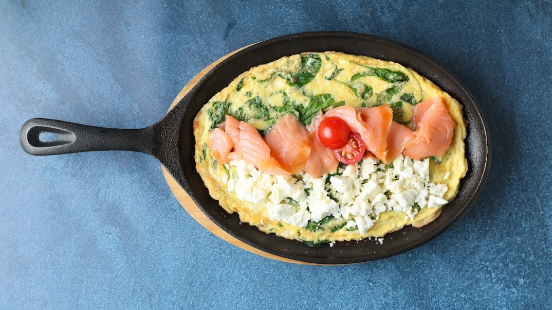 Fritata sa lososom