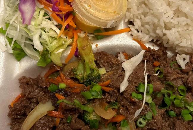 Korean BBQ (Bulgogi) Sizzling Plate