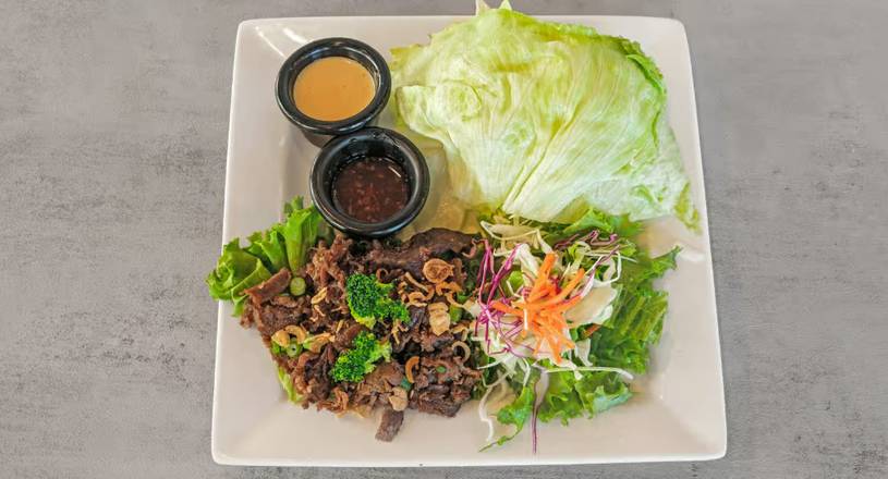 Korean BBQ Lettuce Wrap