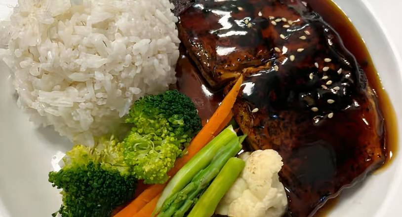 Teri Glazed Salmon
