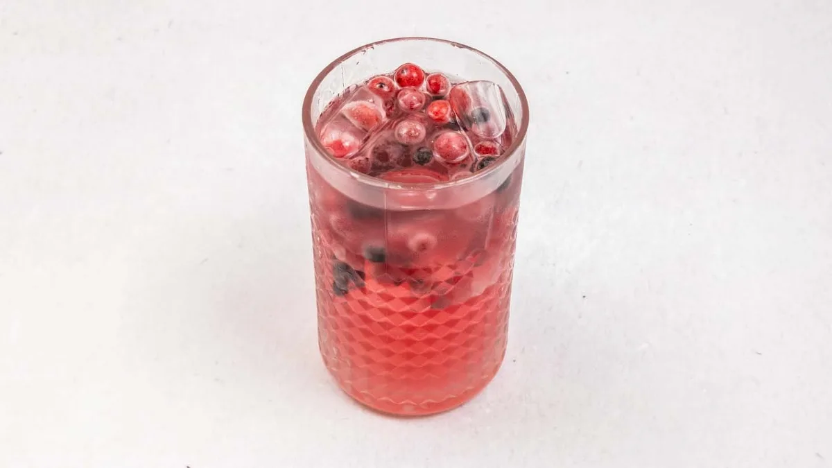 Domácí limonáda  - Malinová