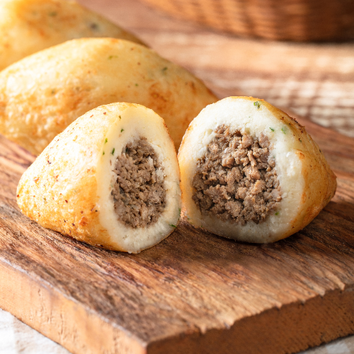 25 Bolinhos de Aipim com Carne