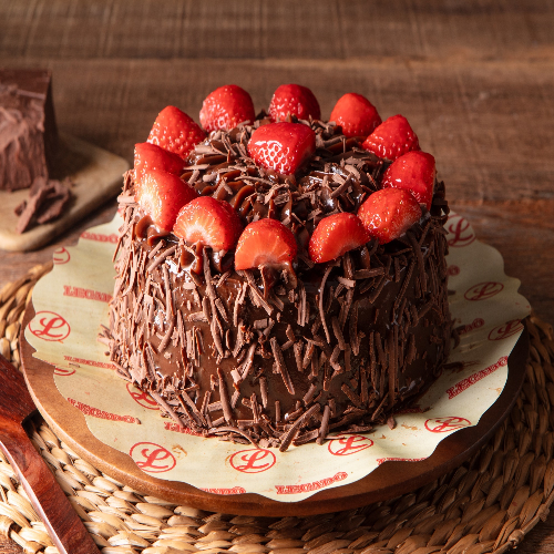 Baby Brigadeiro com Morango