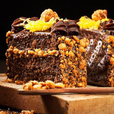 Brigadeiro Crocante - Fatia